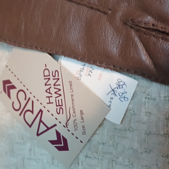 Vintage Aris Mens Leather Gloves NWT - Picture 3 of 8